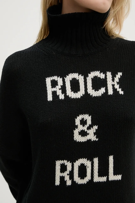 ZADIG&VOLTAIRE sweter wełniany KWSW00065 czarny