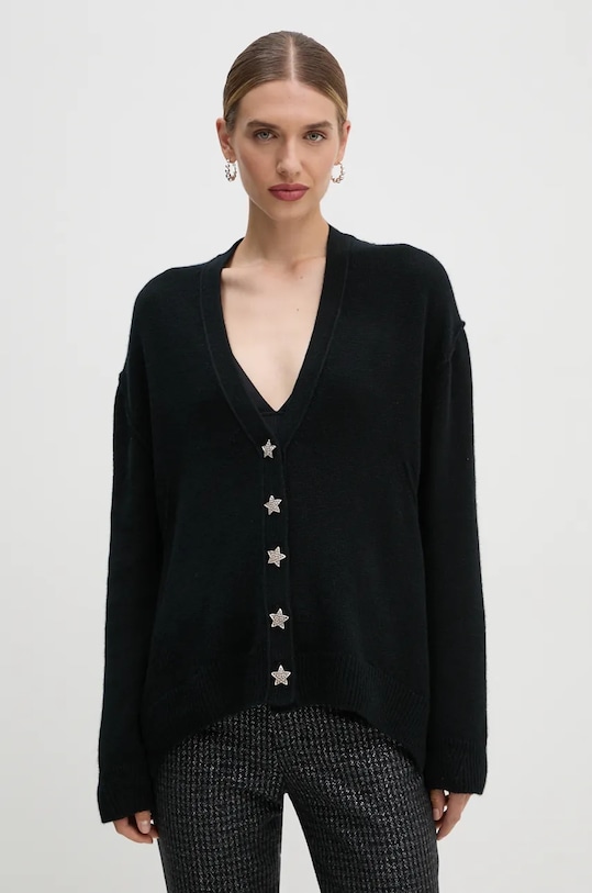 Svetr ZADIG&VOLTAIRE středně silná černá KWCA00002