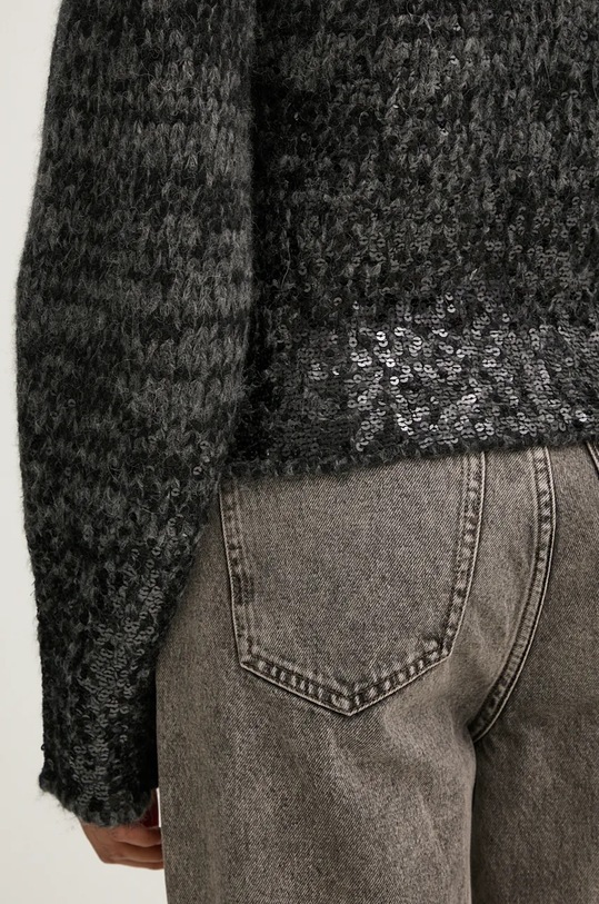 Вълнена жилетка ZADIG&VOLTAIRE KWCO00080 сив