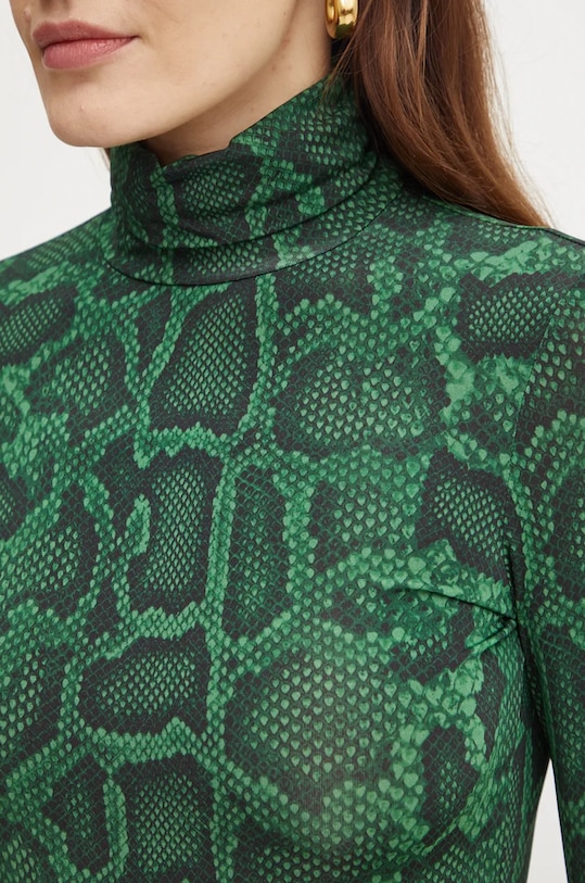 Majica dugih rukava Simona Corsellini A24CPMG007 zelena