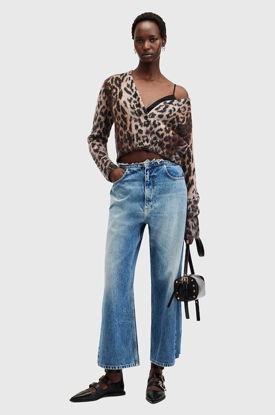 Μάλλινη μπλουζα AllSaints WICK W024KB