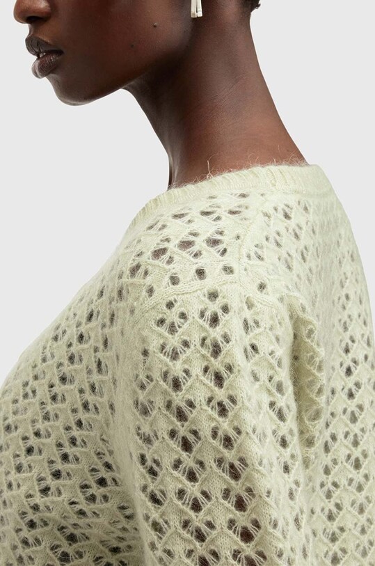 Oblečení Vlněný svetr AllSaints VIVIAN W056KB béžová