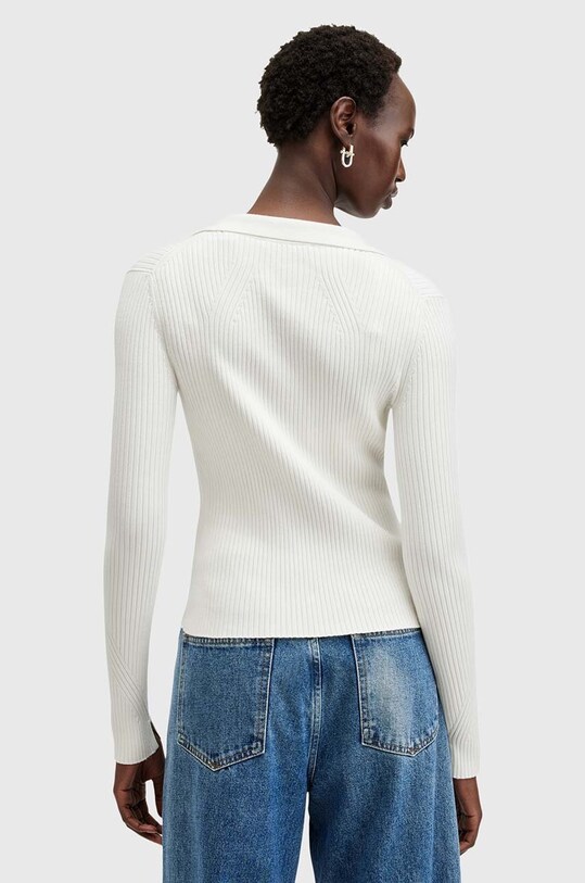 Îmbrăcăminte AllSaints cardigan CRUZ W105KB alb