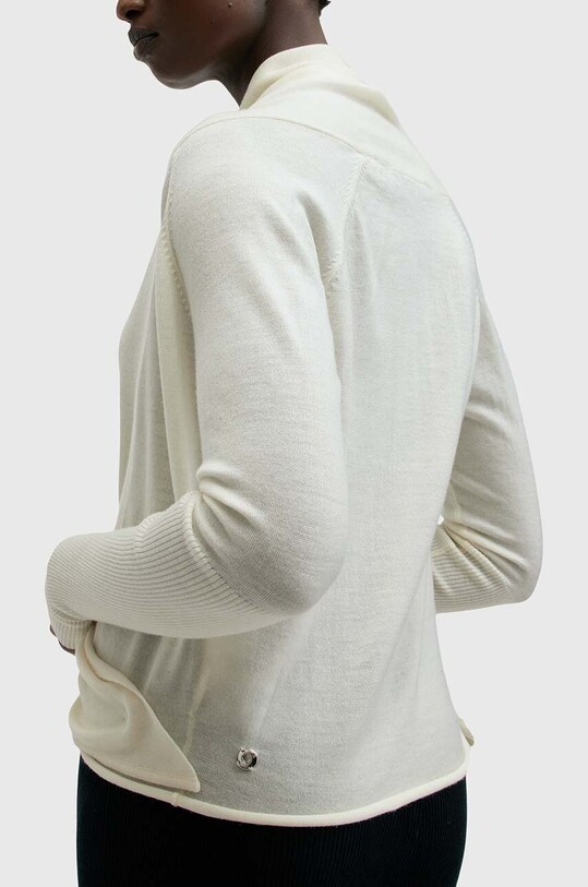 Одяг Вовняний кардиган AllSaints WASSON W119KB білий
