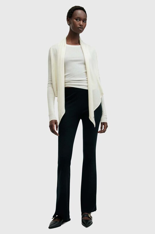 Вовняний кардиган AllSaints WASSON W119KB білий