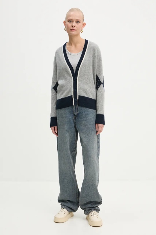 FROM FUTURE cardigan in cashemire WPC02246 grigio SS25