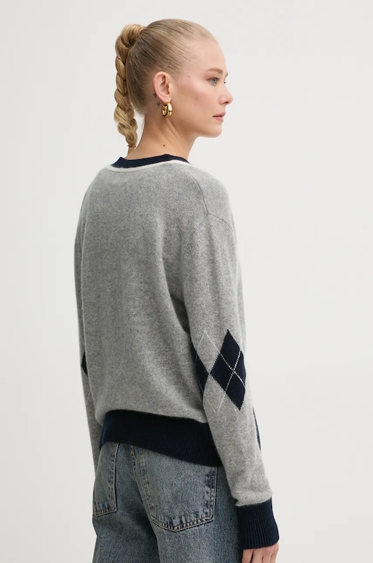 Abbigliamento FROM FUTURE cardigan in cashemire WPC02246 grigio