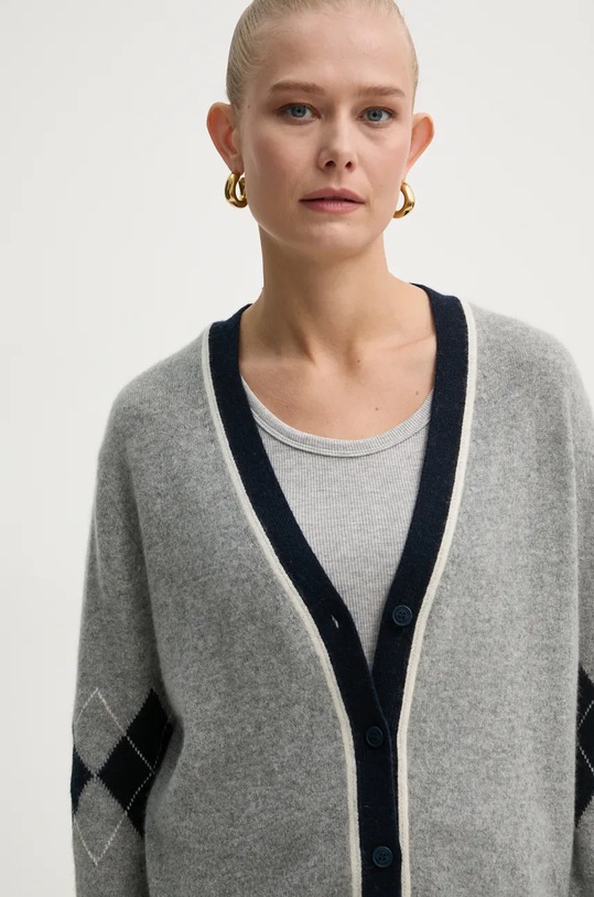 FROM FUTURE cardigan in cashemire grigio WPC02246