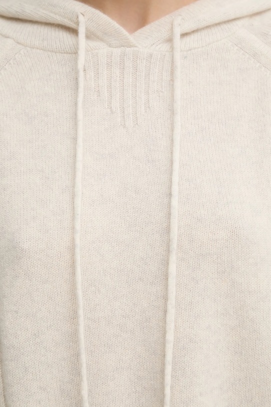 FROM FUTURE sweter kaszmirowy WPH02130 beżowy