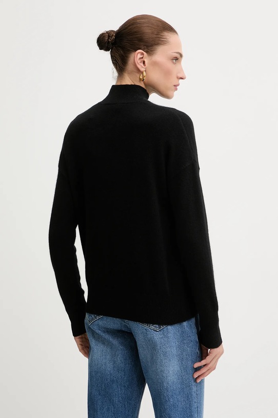 Odzież FROM FUTURE sweter kaszmirowy WPM00746 czarny