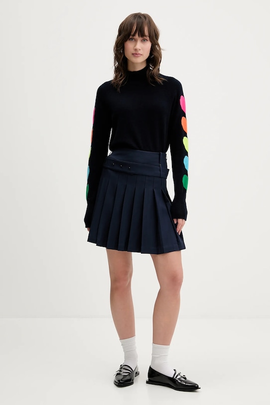 FROM FUTURE sweter kaszmirowy WPM01306 granatowy AW25