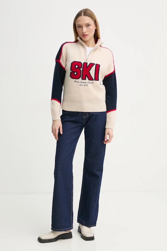 FROM FUTURE pulover de casmir WPM02198 bej SS25