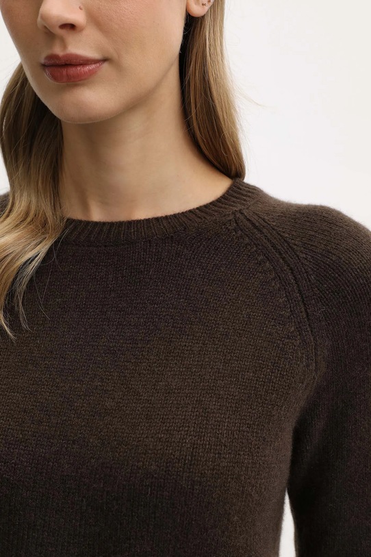 FROM FUTURE sweter kaszmirowy WPR00005 brązowy