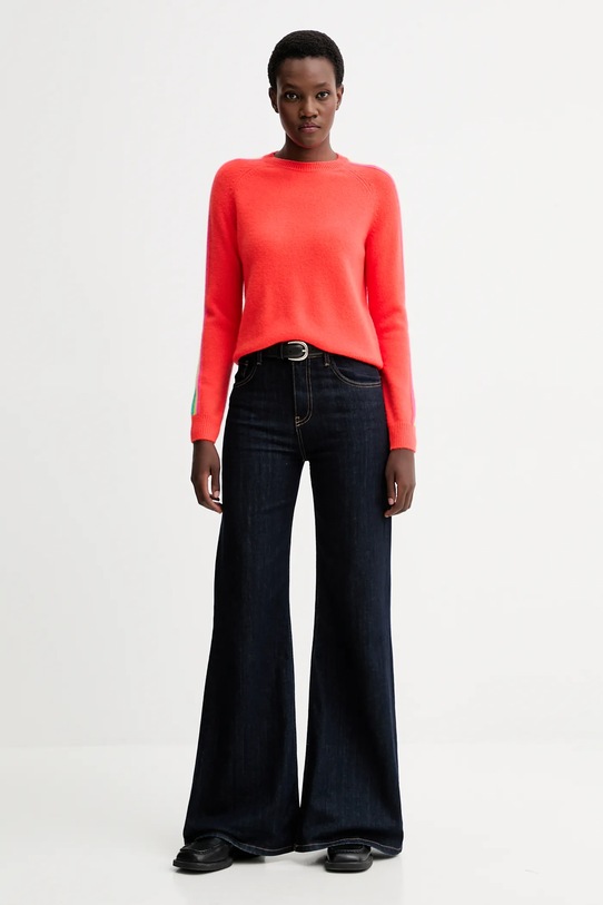 FROM FUTURE sweter WPR00094 pomarańczowy AW25