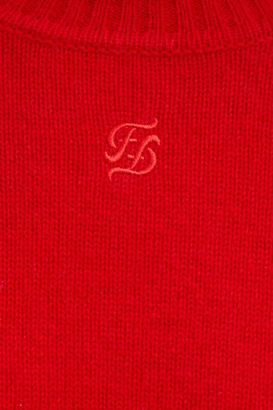 FROM FUTURE sweter kaszmirowy WPR02157 czerwony