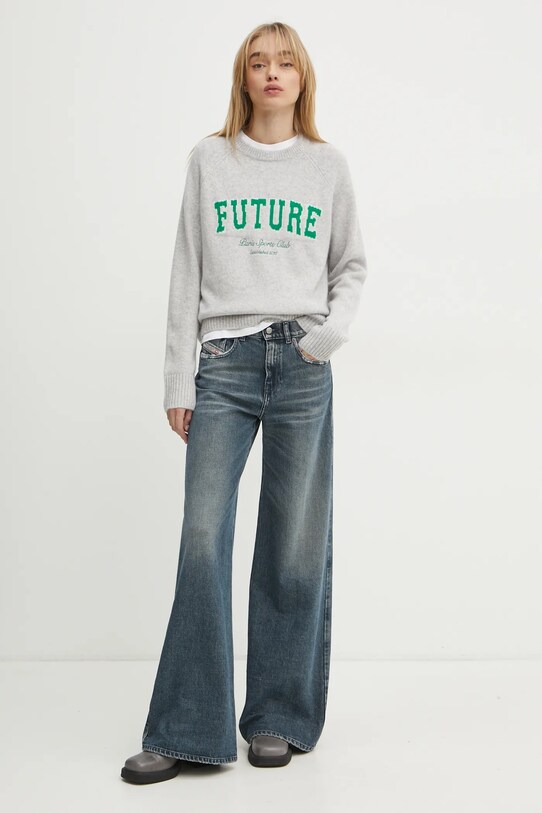 FROM FUTURE pulover de casmir WPR02279 gri SS25