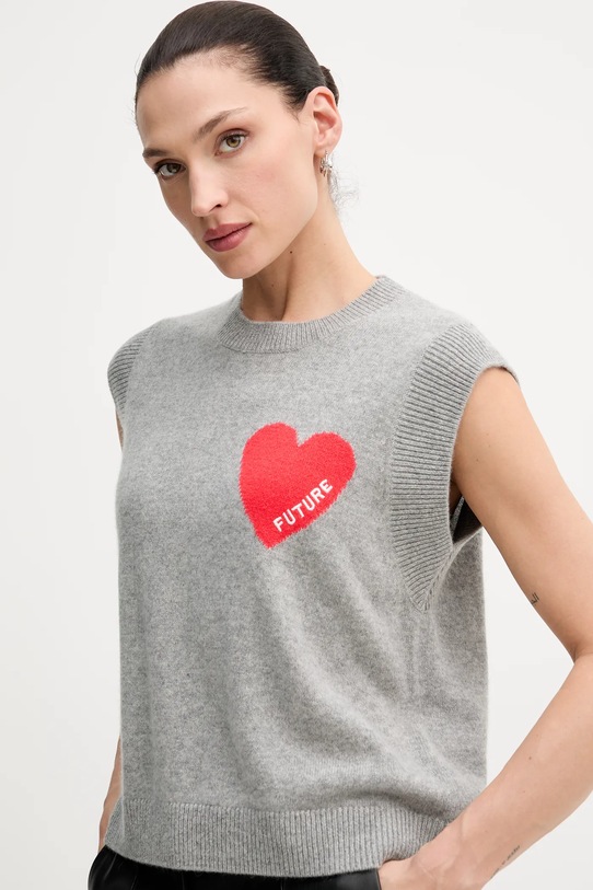 FROM FUTURE sweter szary WPS01303