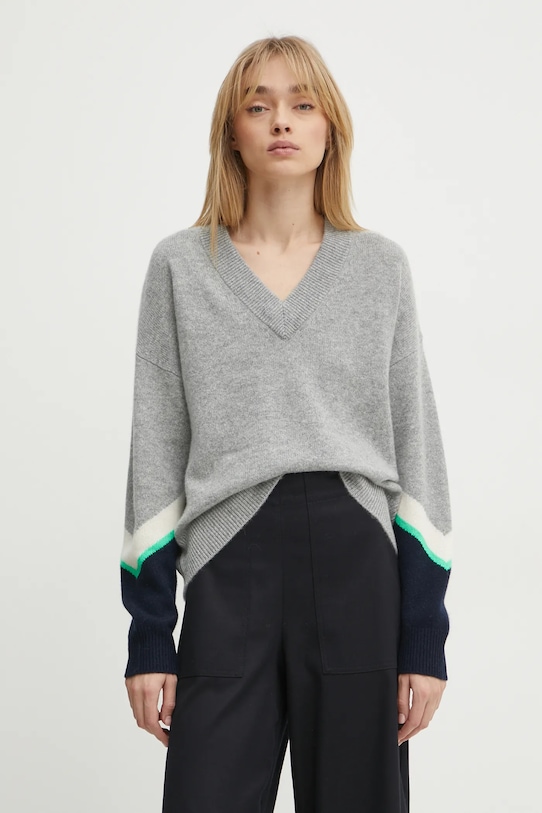 FROM FUTURE pulover de casmir gri WPV02178