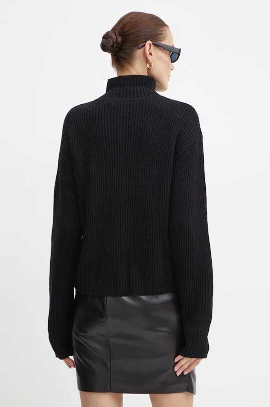 Одяг Вовняний светр Karl Lagerfeld 246W2000 чорний