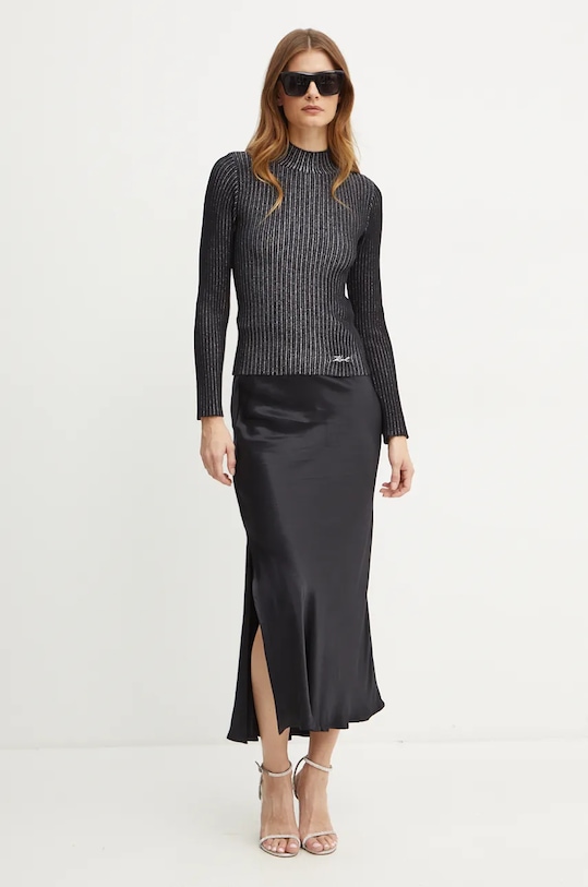 Sveter Karl Lagerfeld 246W2007 čierna AW24