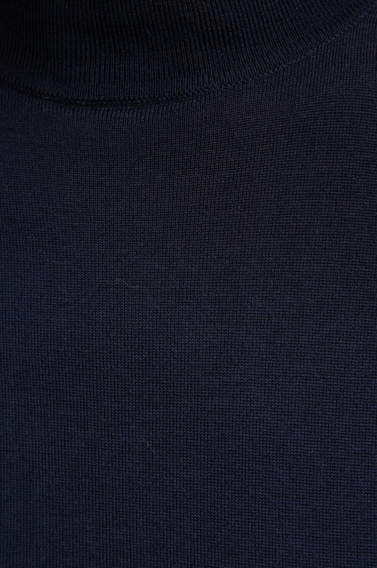 Vlnený sveter Theory I1211703 tmavomodrá