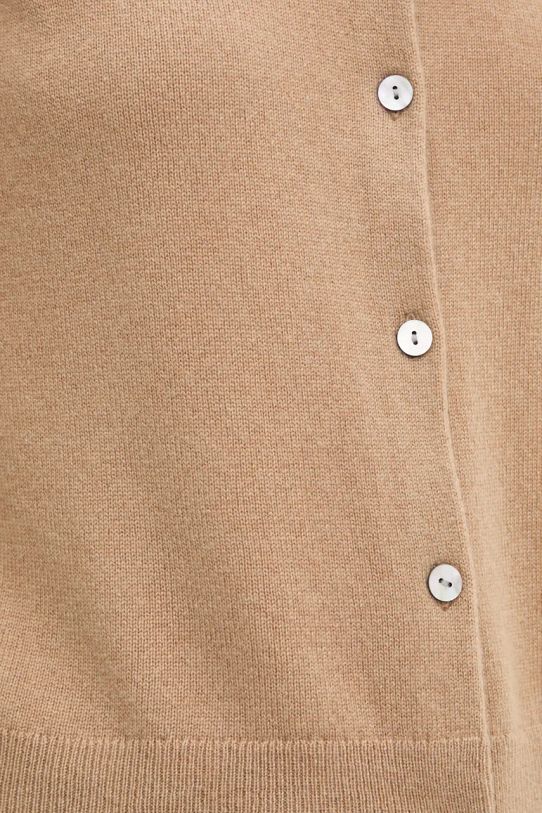 Kašmírový kardigan Theory O0818705 béžová