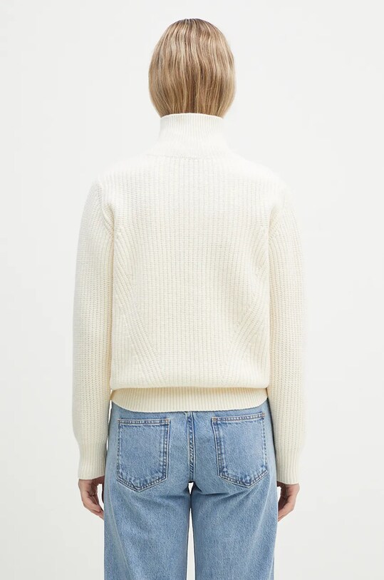 Odzież Woolrich sweter wełniany Canberra Turtleneck CFWWKN0329FRUF0712.UF07 beżowy