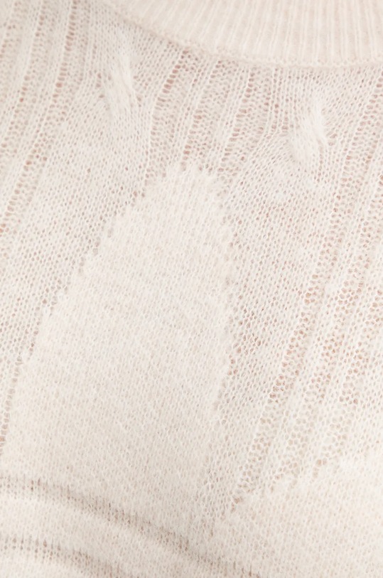 Svetr z vlněné směsi adidas Originals JN3022 růžová