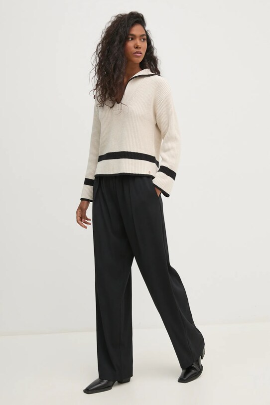 Pedro del Hierro pulover 3518672 bej AW24