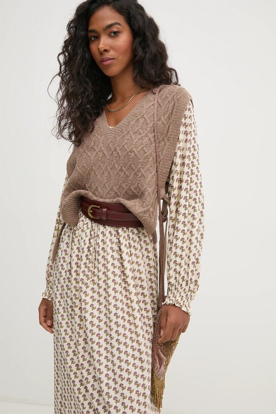 Безрукавка Pedro del Hierro бежевый 4968562