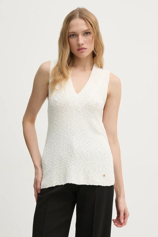 Одяг Безрукавка Pedro del Hierro 5508902 бежевий