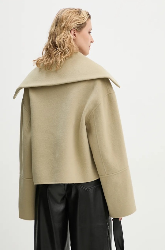 Ruházat Nanushka gyapjú pulóver MAXE NW24PFSG27062 bézs