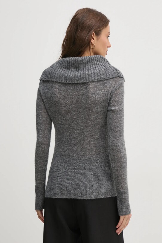 Одяг Светр з домішкою вовни Sisley 1026M201Z сірий