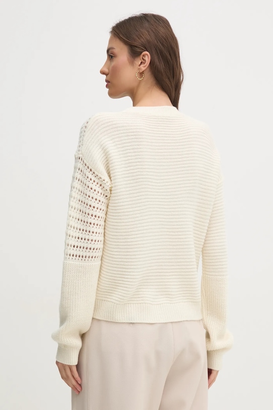 Oblačila Pulover s primesjo volne Sisley 1076M1062 bež