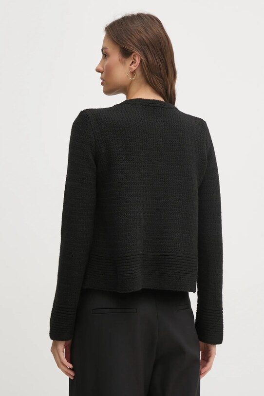 Îmbrăcăminte Sisley cardigan din amestec de lana 1176M500N negru