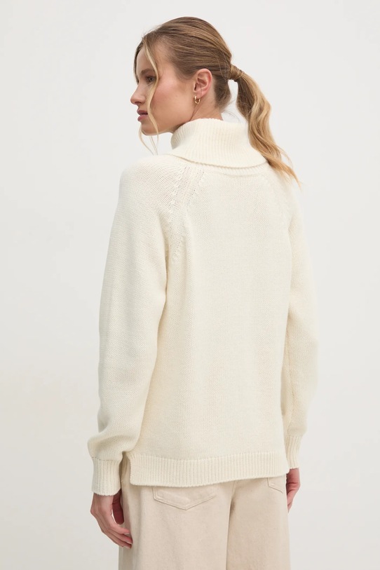 Одяг Светр з домішкою вовни Sisley 1276M2022 бежевий