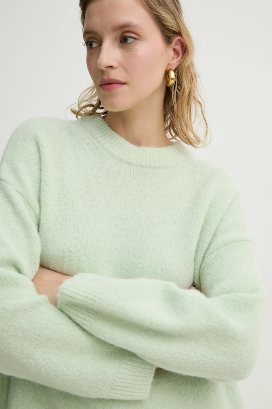 AERON pulover de lana verde PU270531