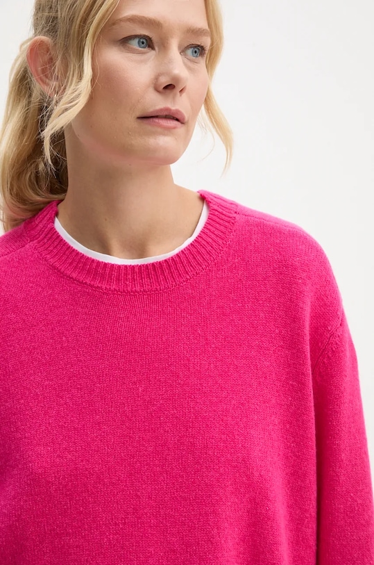 AERON pulover de cașmir roz PU267548