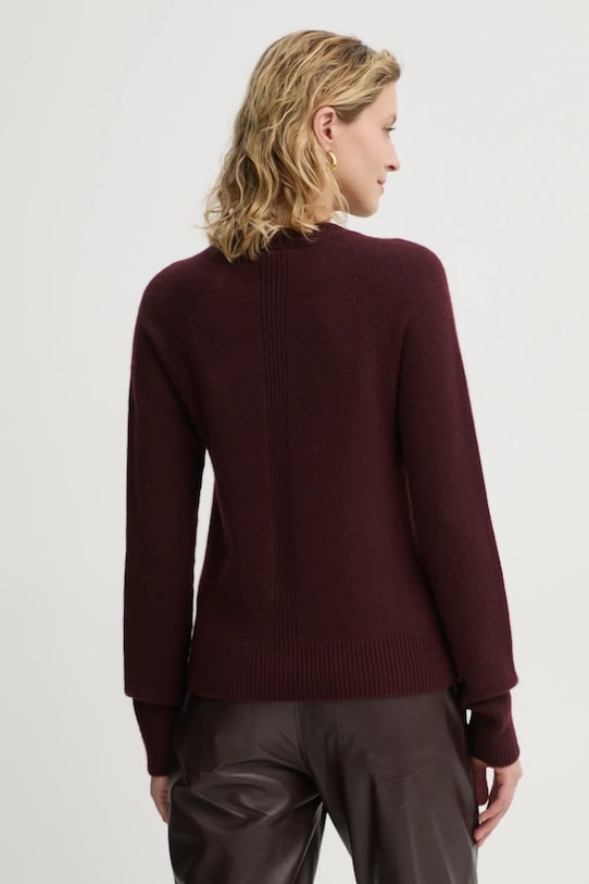 Odzież A.L.C. sweter kaszmirowy Ashtyn 7SWPO01029 bordowy