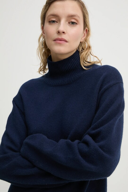 A.L.C. pulover de casmir Teddy bleumarin 7SWPO01026