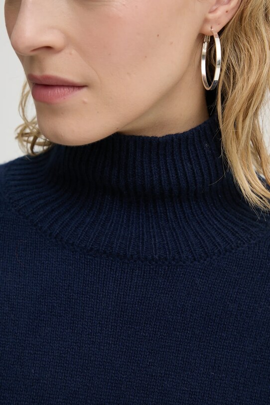 A.L.C. pulover de casmir Teddy 7SWPO01026 bleumarin