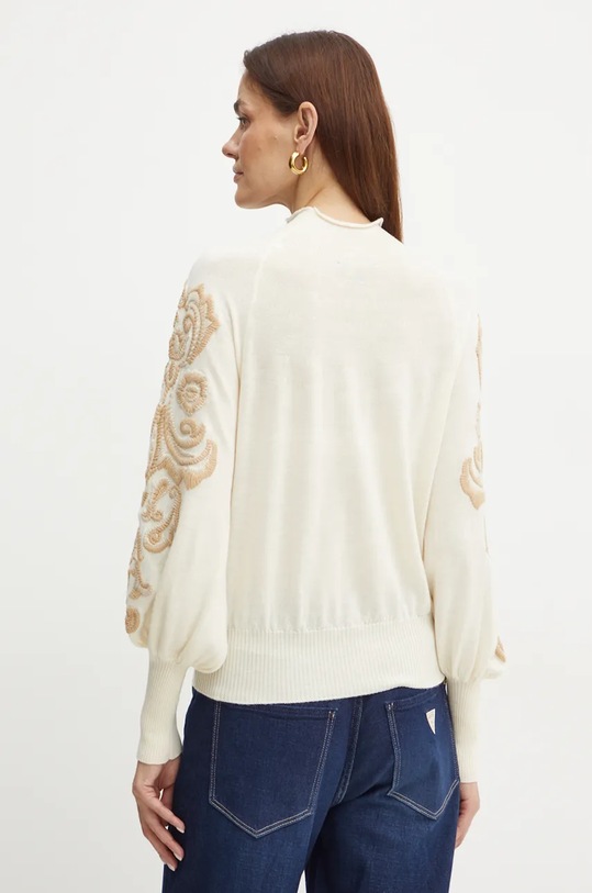 Ρούχα Μάλλινο πουλόβερ Luisa Spagnoli 058569 μπεζ