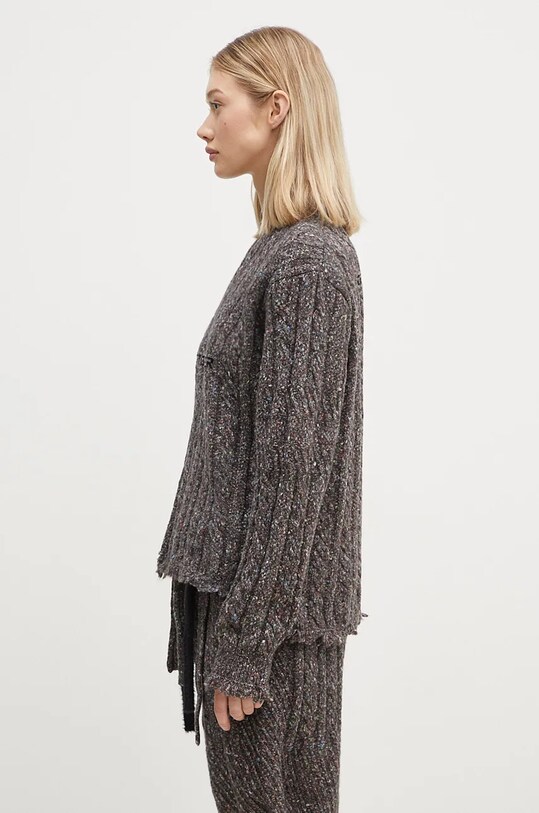 Свитер с примесью шерсти Ottolinger Knit Chunky Sweater 1070201521 коричневый AW24