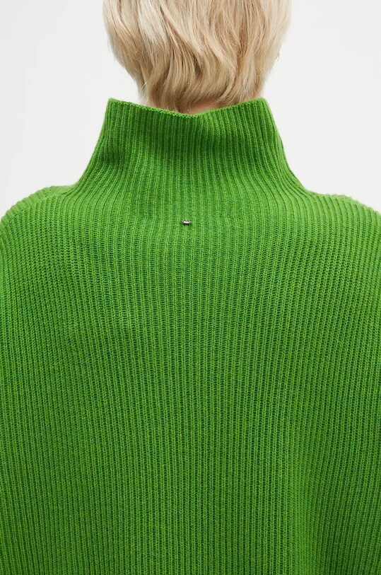 Sportmax sweter wełniany Veliero zielony 2422366012600