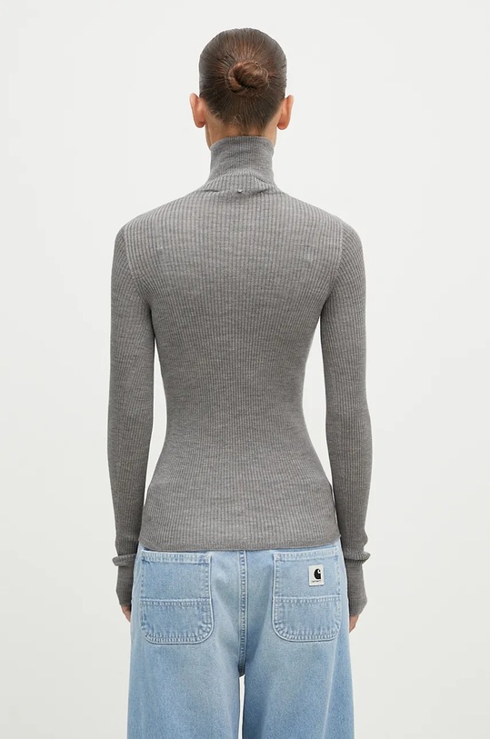 Дрехи Вълнен пуловер Sportmax Flavia 2422366042600 сив