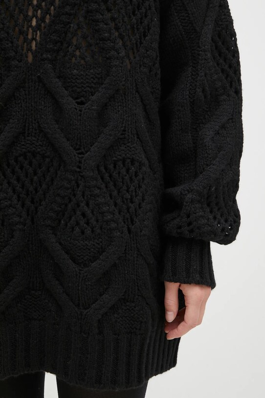 Μάλλινο πουλόβερ Sportmax Edicola μαύρο 2422366102600