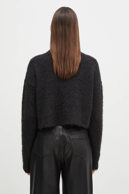 Odzież Sportmax sweter wełniany Falcone 2422366172600 czarny