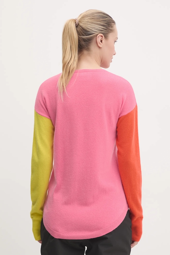 Abbigliamento Rossignol maglione Lina x JCC RLNWO09 rosa