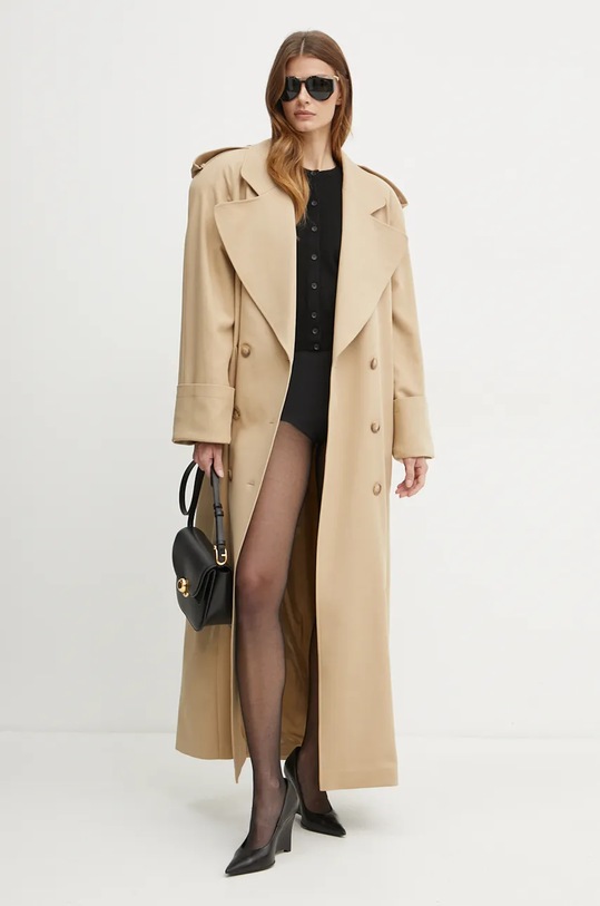 La Mania sweter wełniany BELLE LM.BELLE czarny AW24