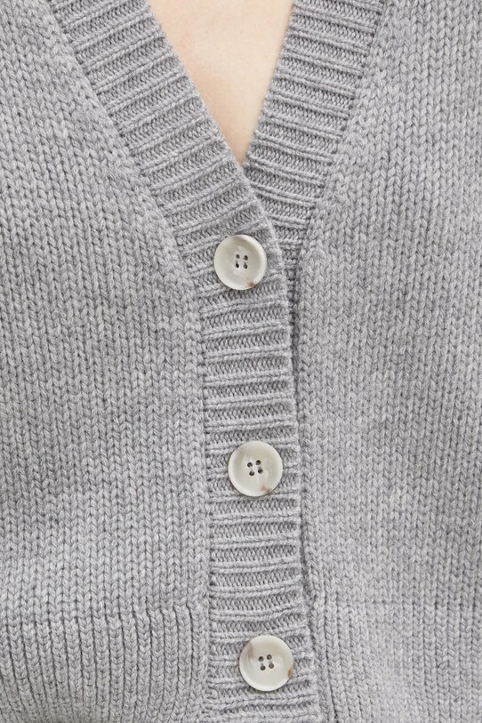 La Mania cardigan din lână MARI LM.MARI gri